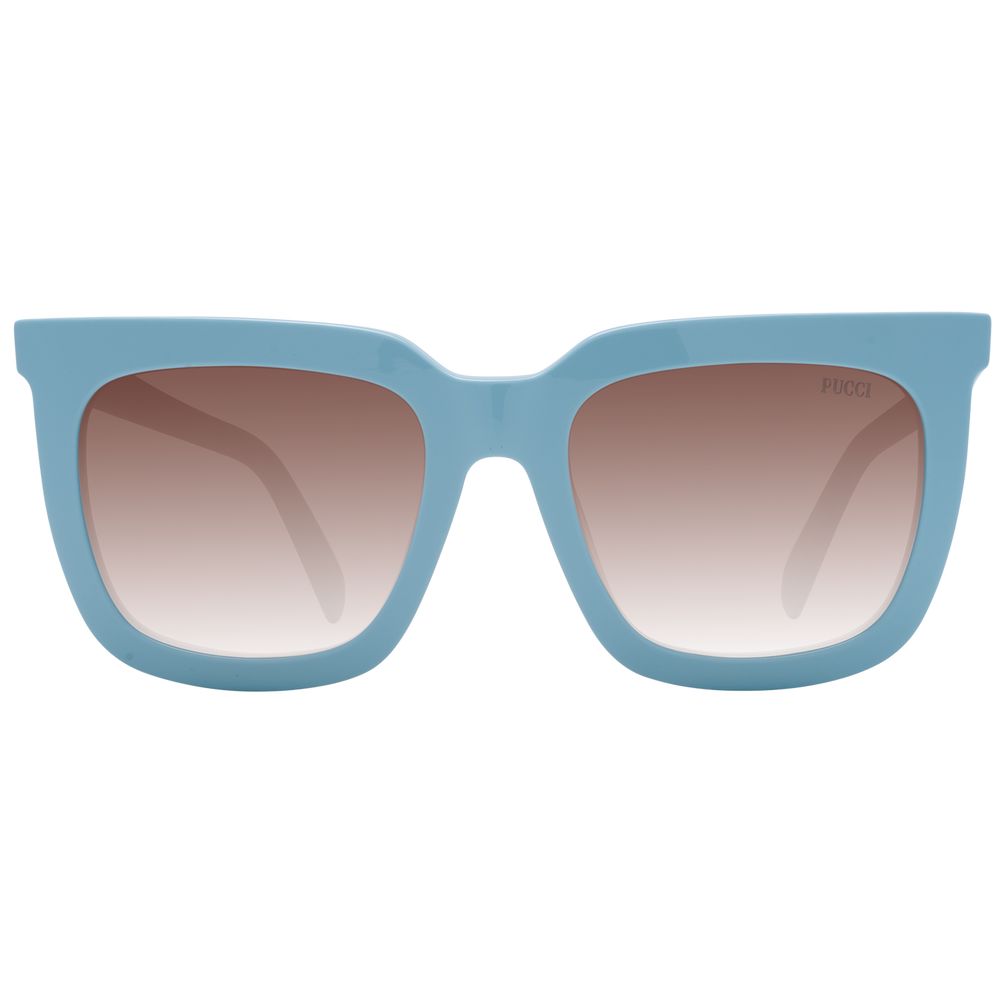Emilio Pucci Blue Plastic Sunglasses - Luxe Marca
