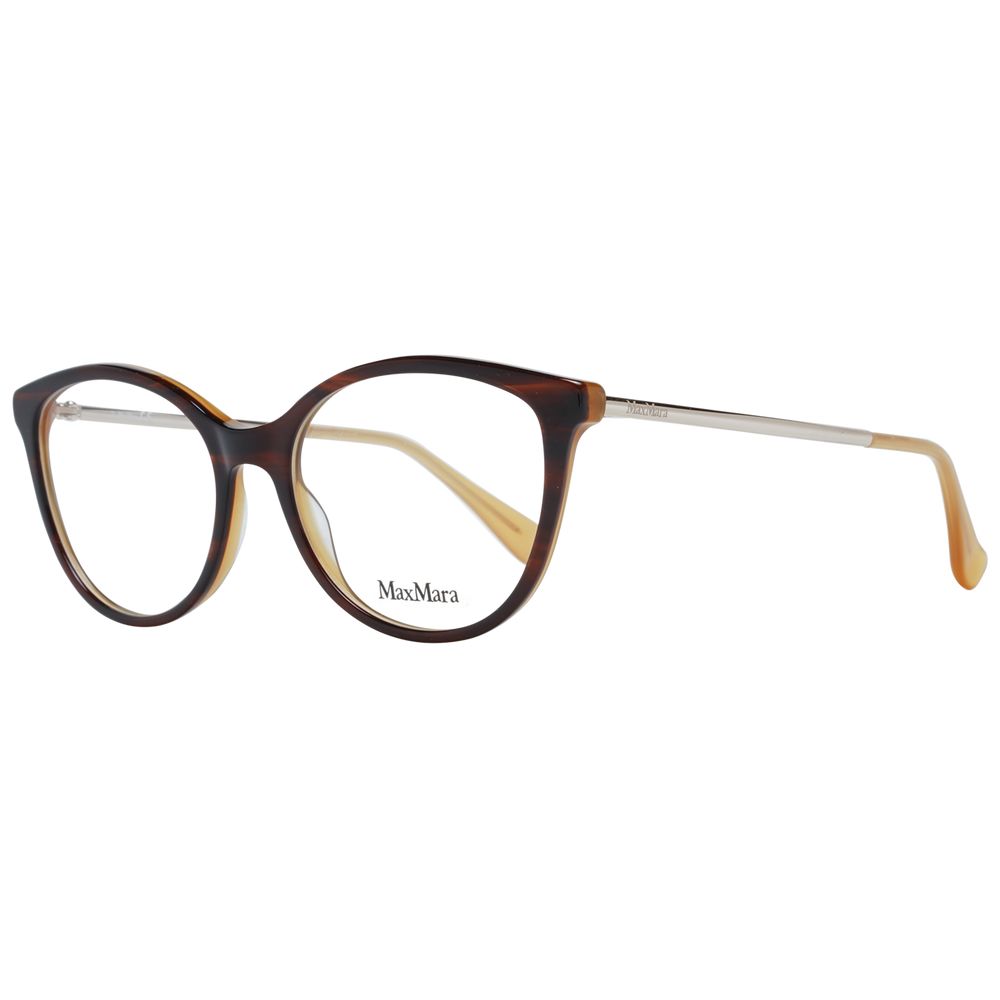 Max Mara Brown Metal & Plastic Glasses (Frames) - Luxe Marca