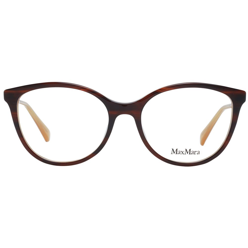 Max Mara Brown Metal & Plastic Glasses (Frames) - Luxe Marca