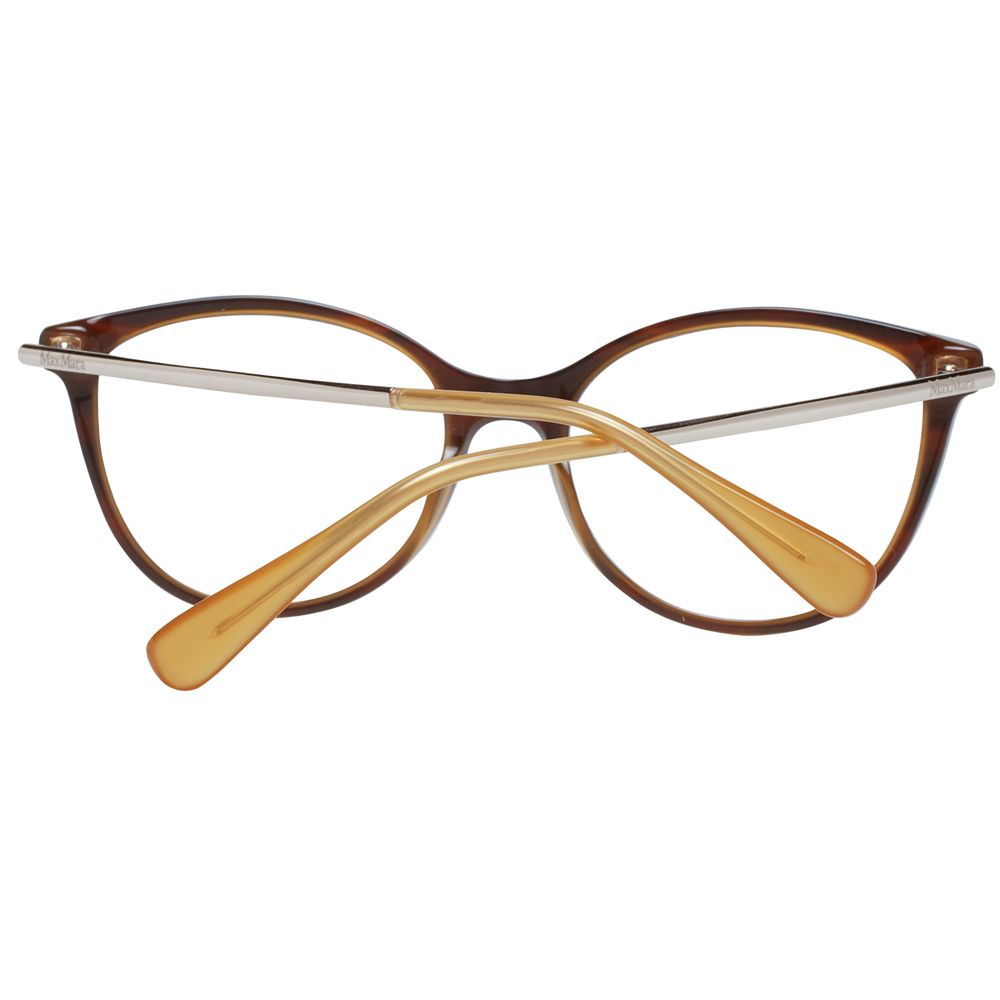Max Mara Brown Metal & Plastic Glasses (Frames) - Luxe Marca