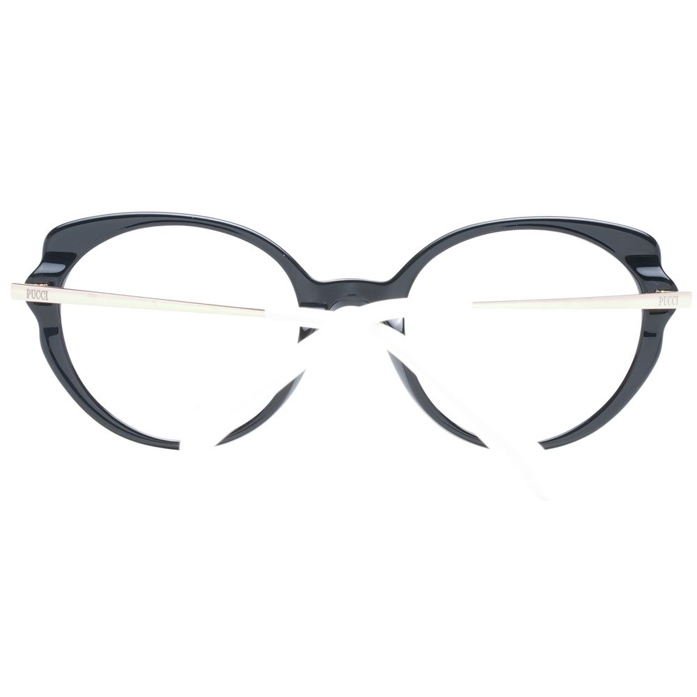 Emilio Pucci Black Plastic Glasses (Frames) - Luxe Marca