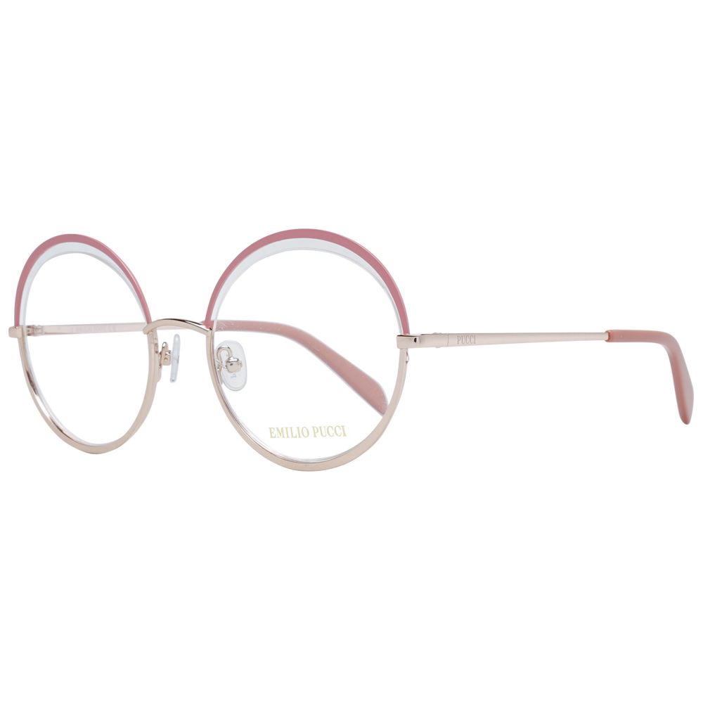 Emilio Pucci Pink Metal Glasses (Frames) - Luxe Marca
