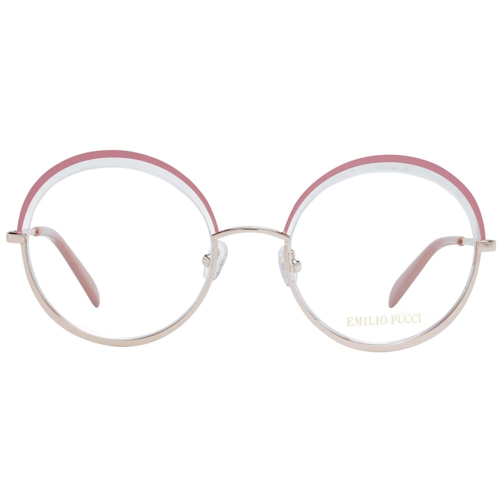 Emilio Pucci Pink Metal Glasses (Frames) - Luxe Marca
