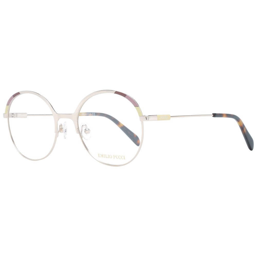 Emilio Pucci Gold Metal Glasses (Frames) - Luxe Marca