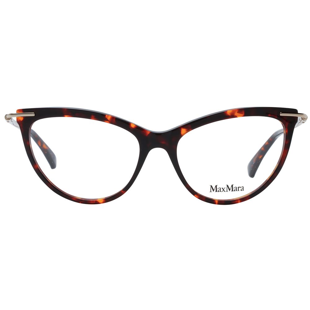 Max Mara Brown Plastic Glasses (Frames) - Luxe Marca