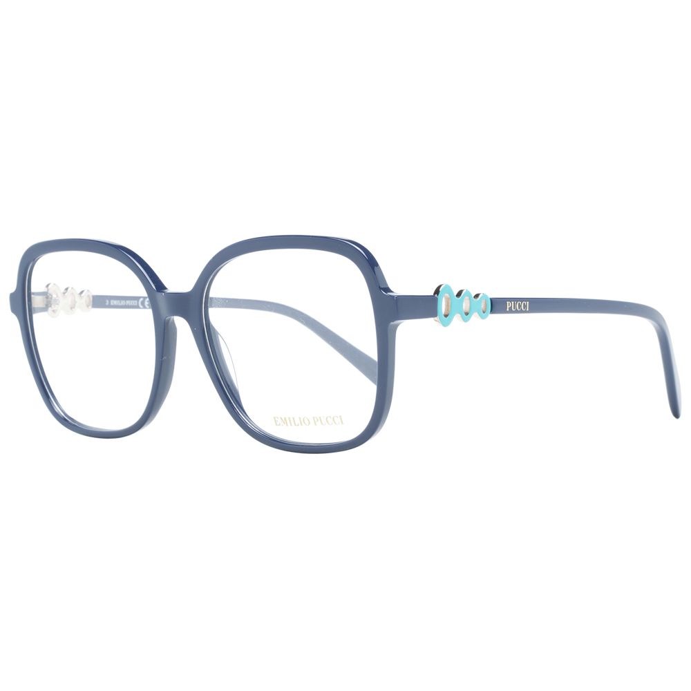 Emilio Pucci Blue Plastic Glasses (Frames) - Luxe Marca