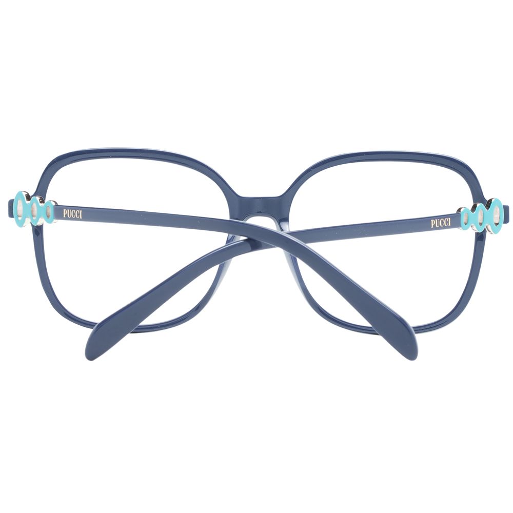 Emilio Pucci Blue Plastic Glasses (Frames) - Luxe Marca