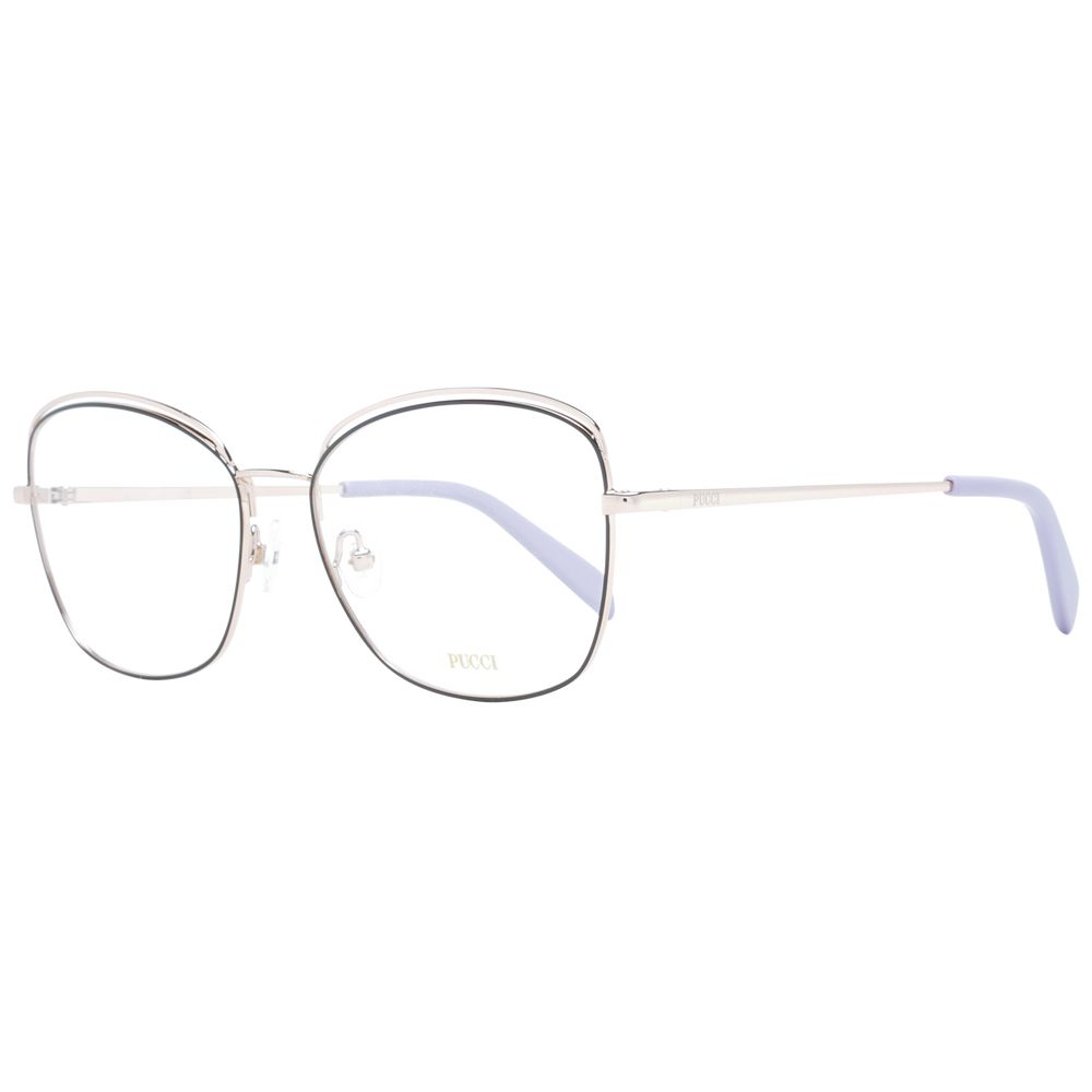 Emilio Pucci Black Metal Glasses (Frames) - Luxe Marca