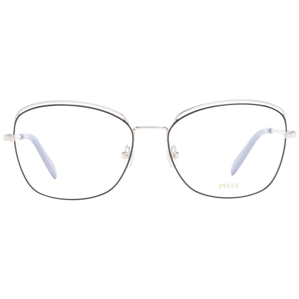 Emilio Pucci Black Metal Glasses (Frames) - Luxe Marca