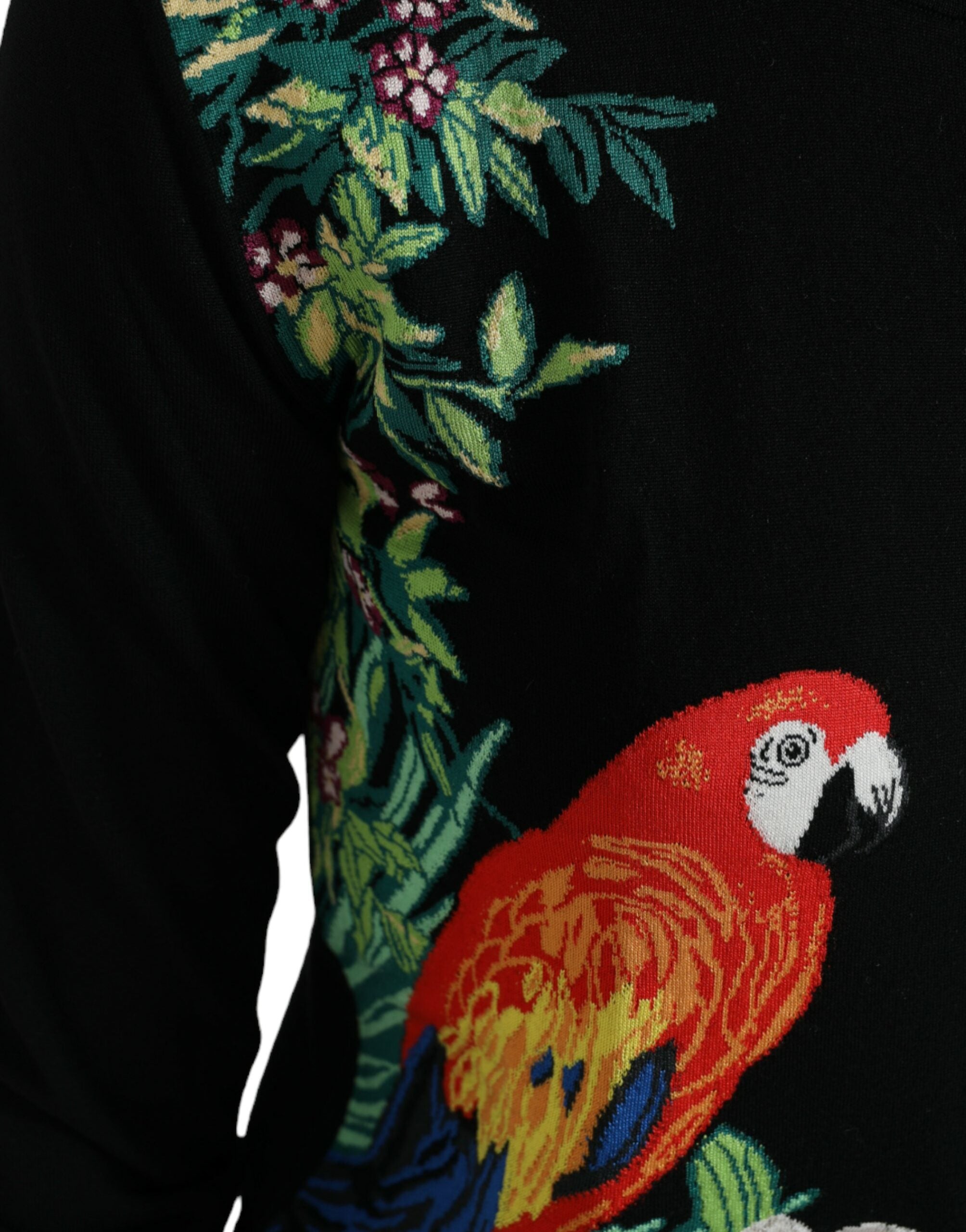 سترة كارديجان صوفية بأكمام طويلة من دولتشي آند غابانا بلاك بيرد