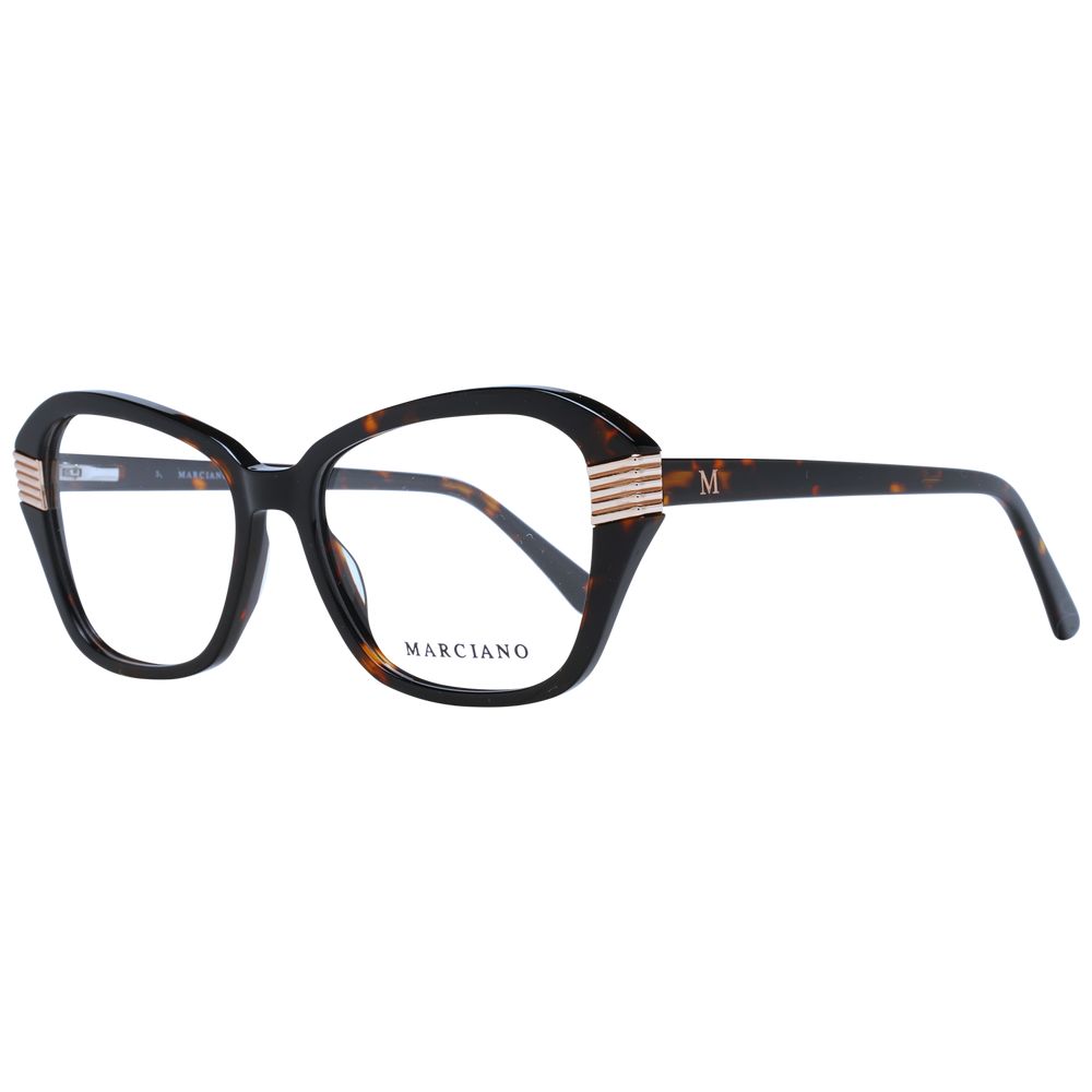 Marciano by Guess Brown Plastic Glasses (Frames) - Luxe Marca
