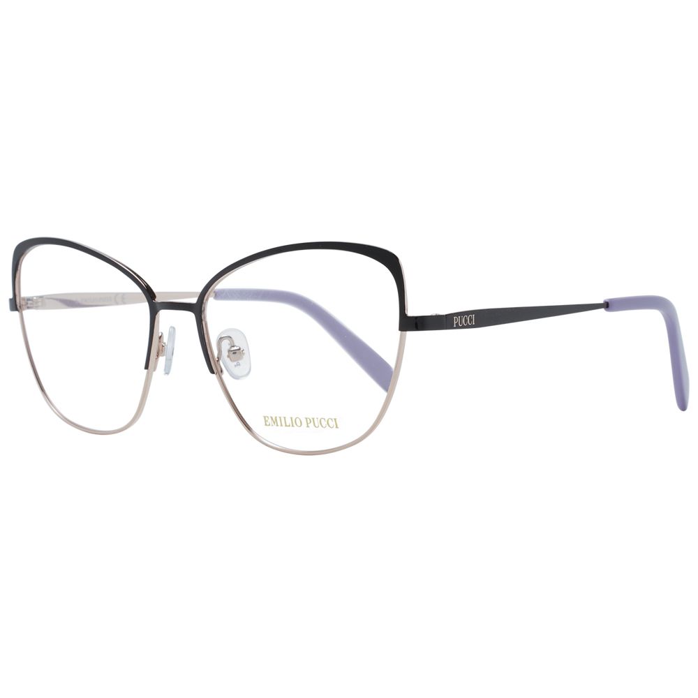 Emilio Pucci Black Metal Glasses (Frames) - Luxe Marca