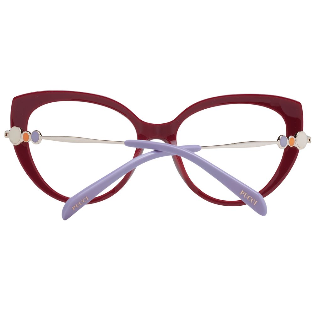Emilio Pucci Multicolor Plastic Glasses (Frames) - Luxe Marca