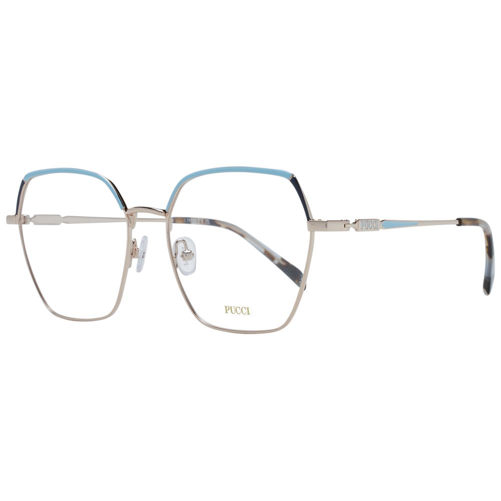Emilio Pucci Gold Metal Glasses (Frames) - Luxe Marca