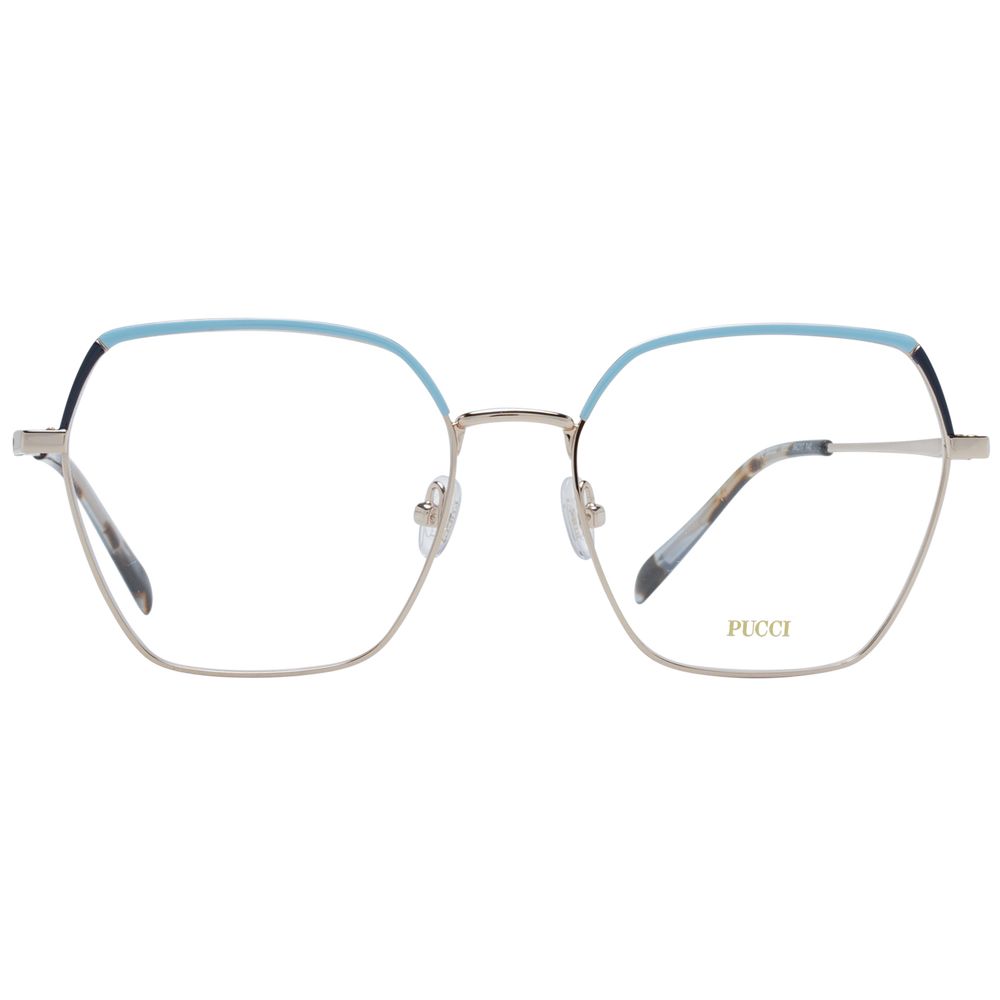 Emilio Pucci Gold Metal Glasses (Frames) - Luxe Marca