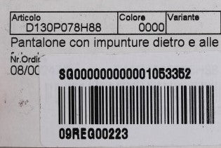 بنطلون كاجوال من القطن الأبيض بقصة ضيقة من Ermanno Scervino