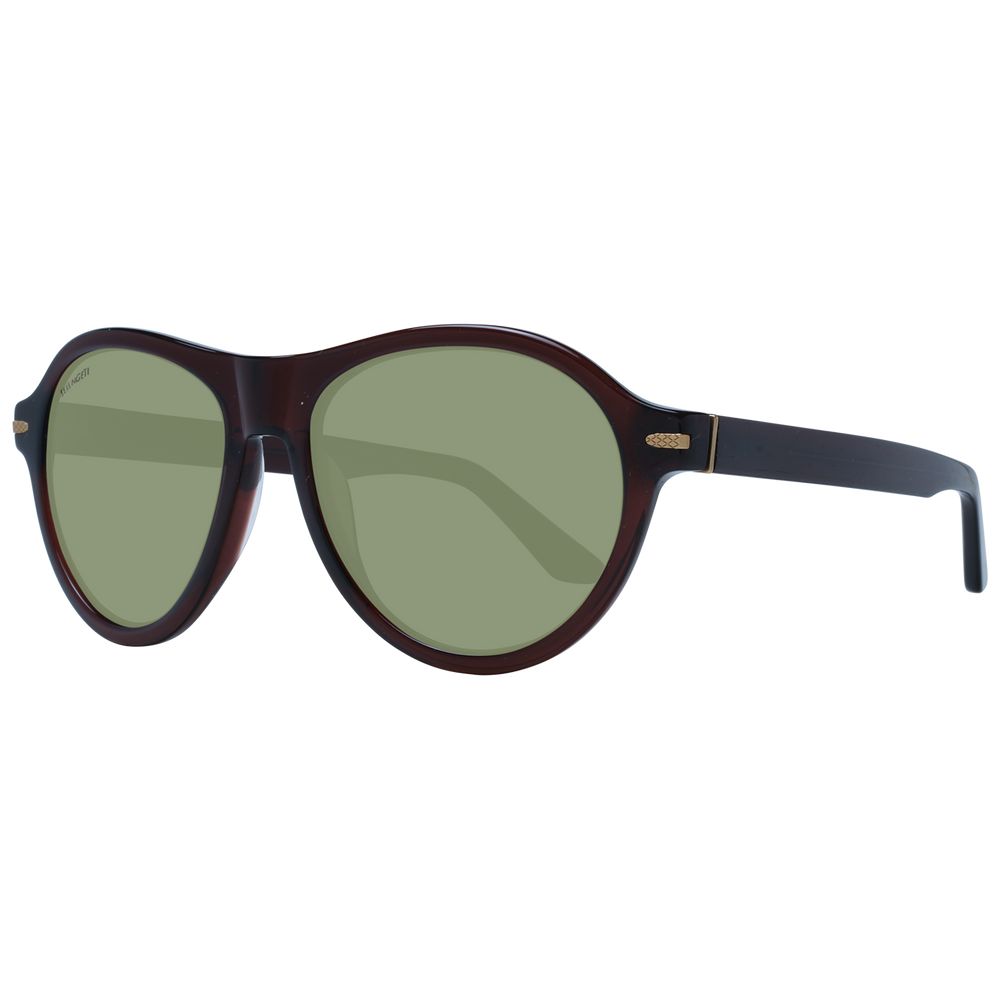 Serengeti Brown Acetate Sunglasses - Luxe Marca