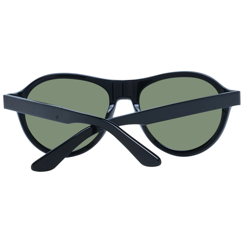 Serengeti Black Acetate Sunglasses - Luxe Marca