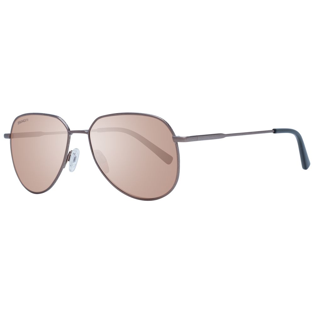 Serengeti Bronze Metal Sunglasses - Luxe Marca