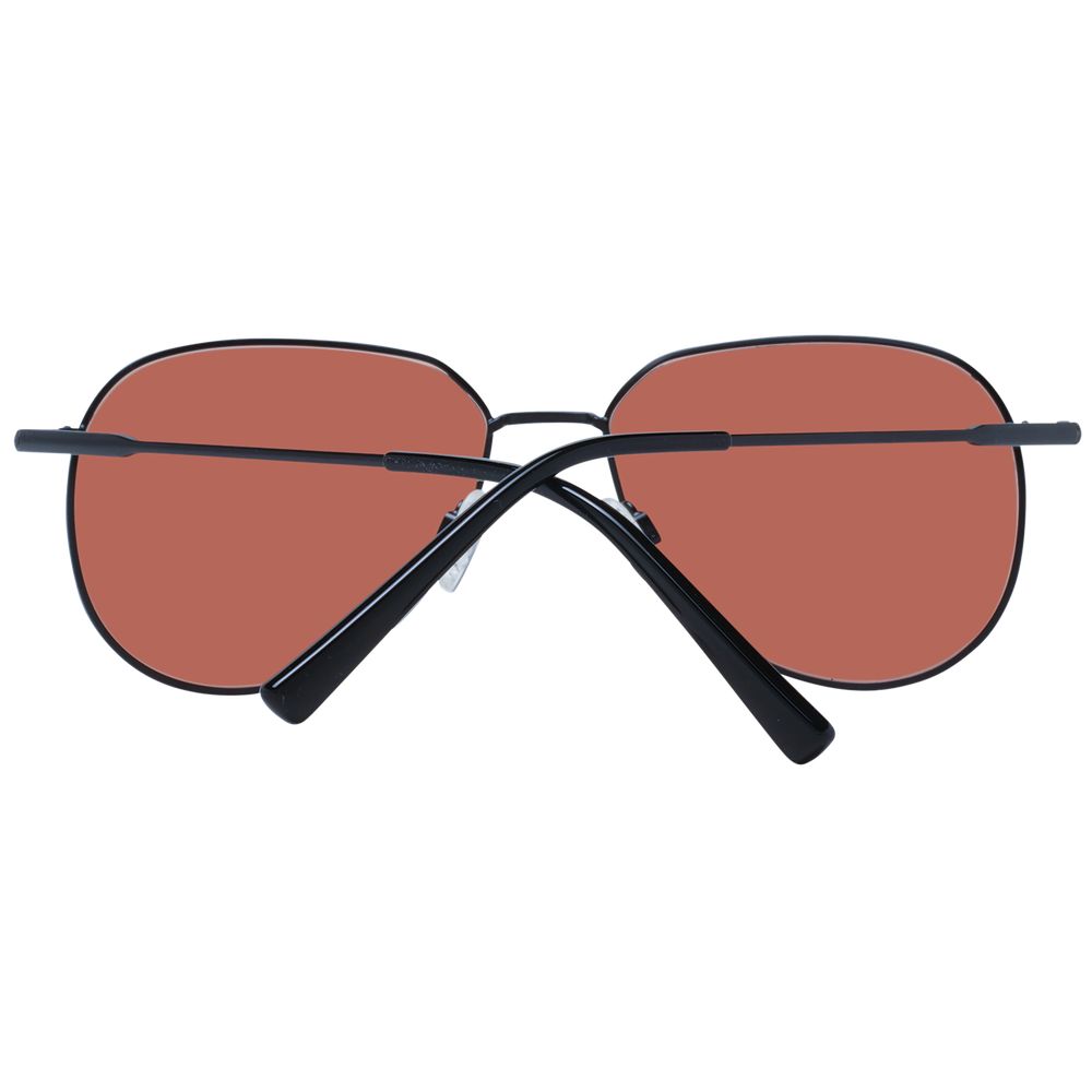 Serengeti Black Metal Sunglasses - Luxe Marca