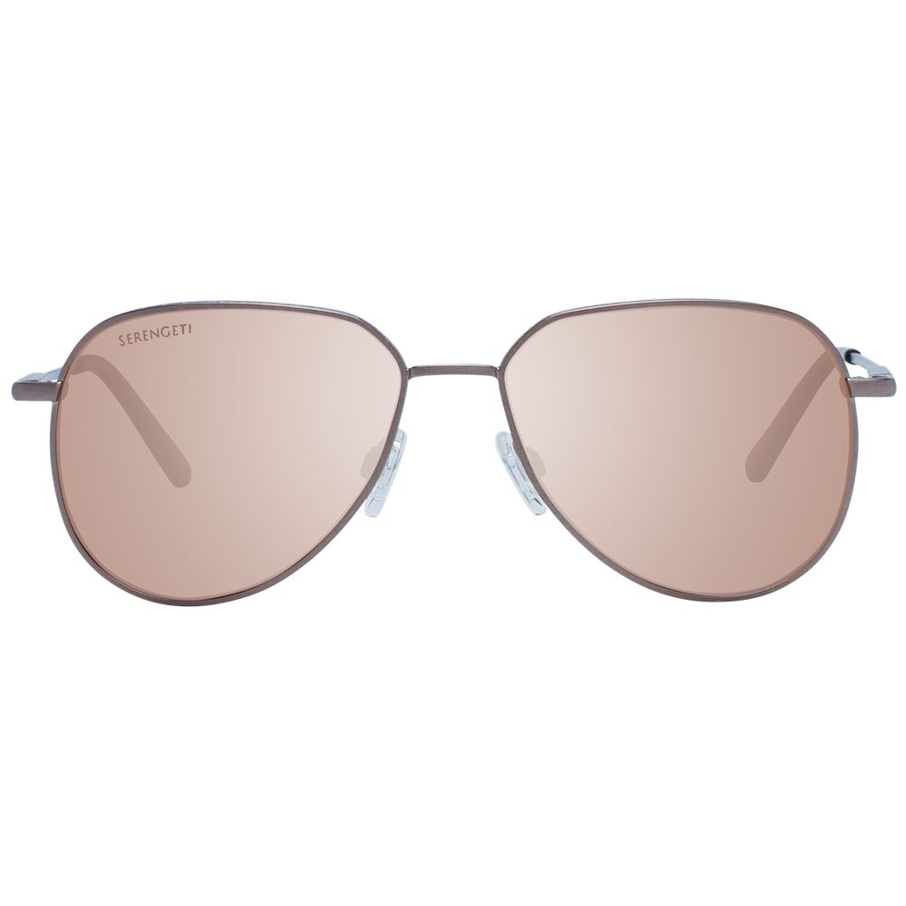 Serengeti Bronze Metal Sunglasses - Luxe Marca