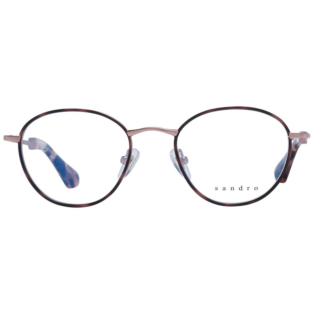 Sandro Brown Stainless Steel Glasses (Frames) - Luxe Marca