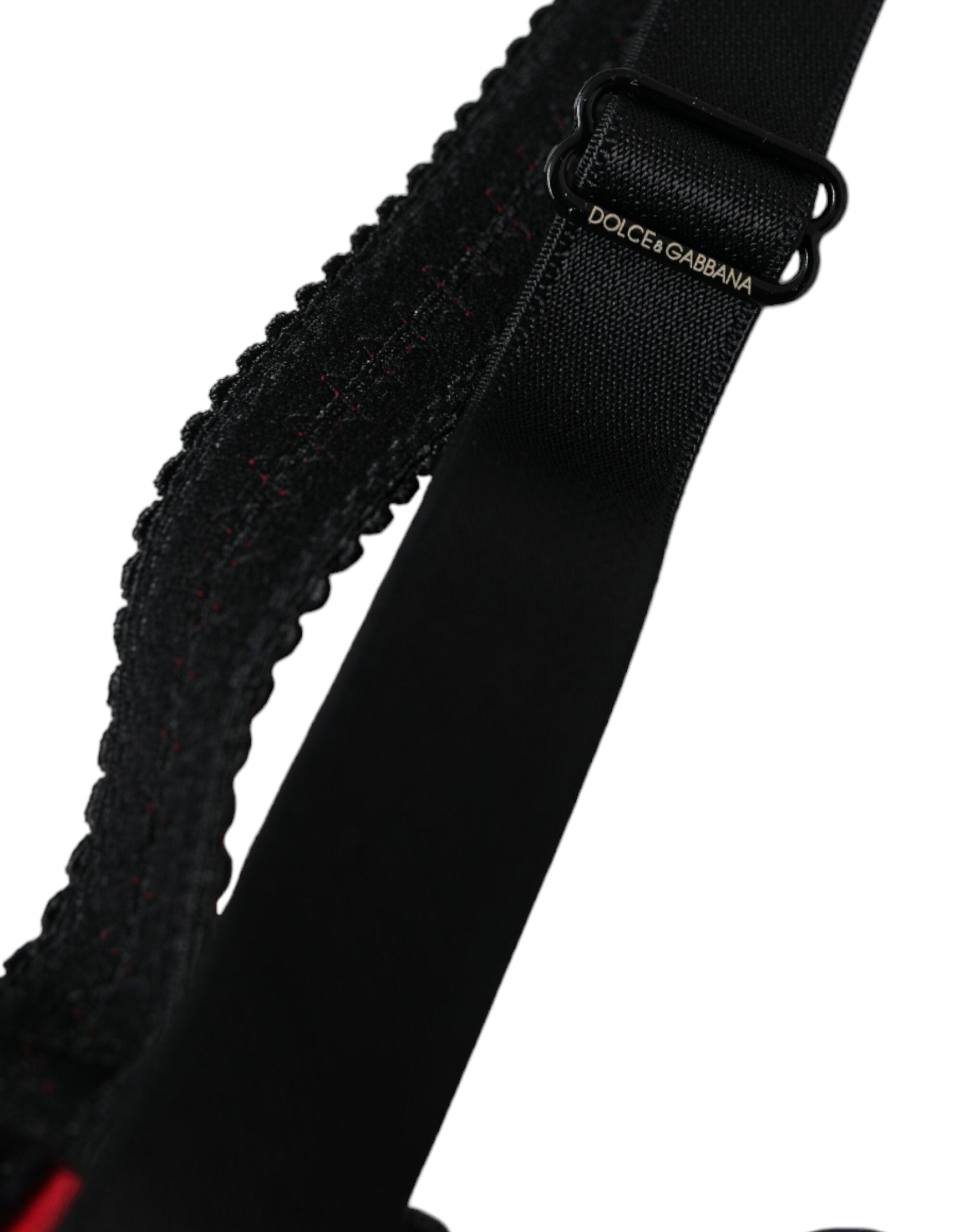 دولتشي آند غابانا بوردو الحرير تمتد بالكونسينو الملابس الداخلية الصدرية