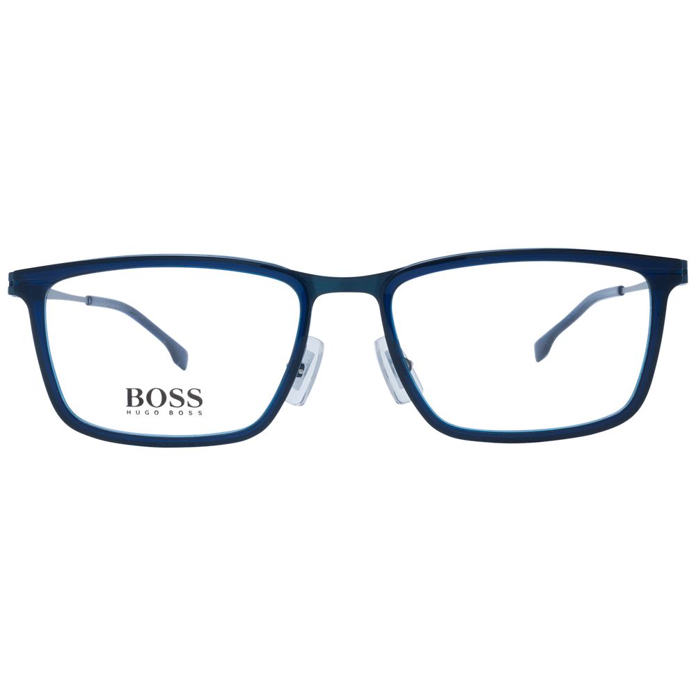 Hugo Boss Blue Stainless Steel Glasses (Frames) - Luxe Marca