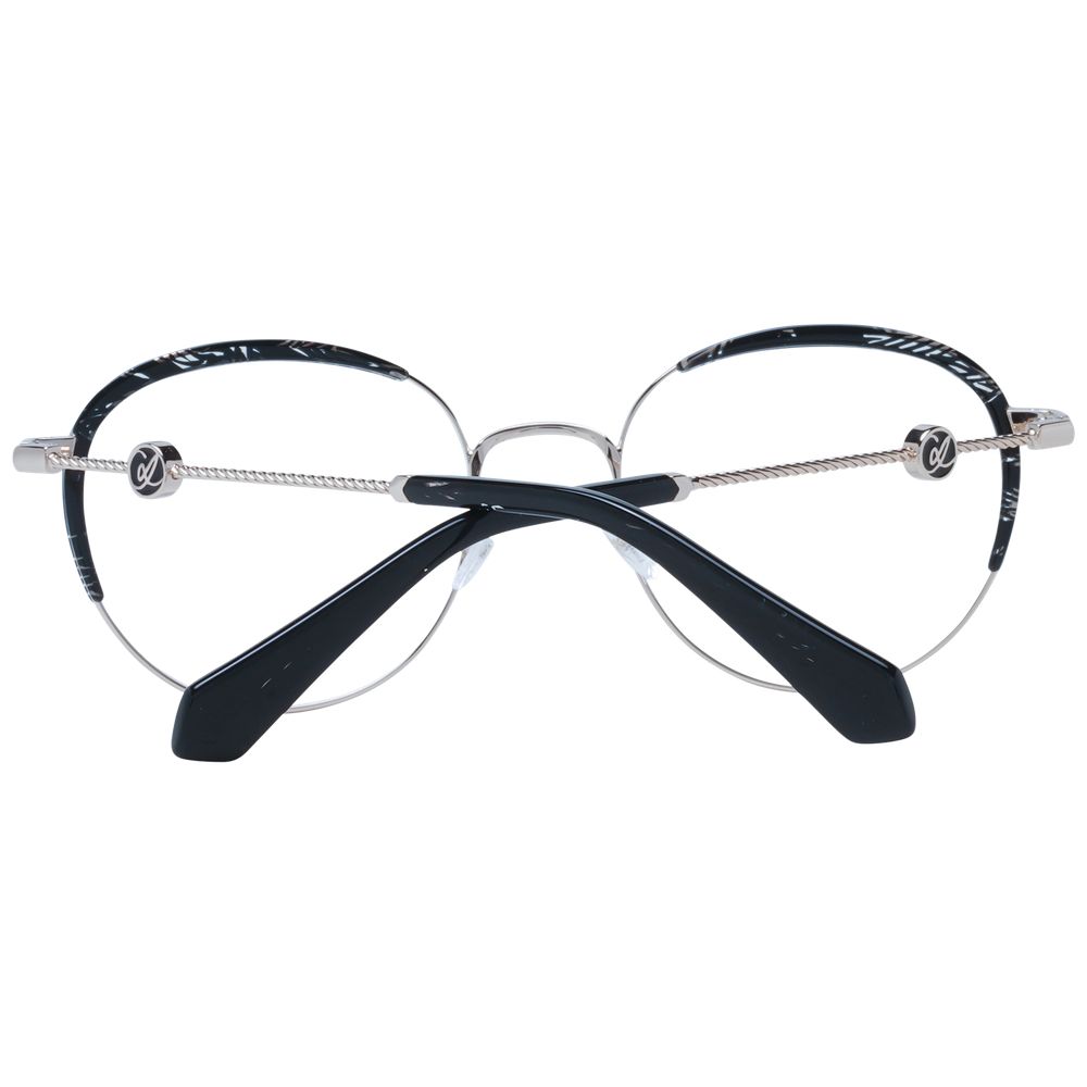 Christian Lacroix Black Metal Glasses (Frames) - Luxe Marca