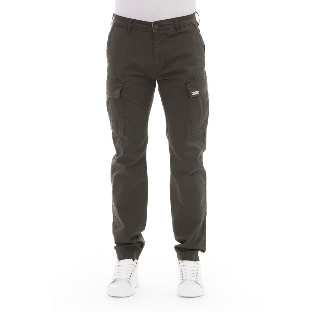 بنطلون كارجو رجالي من Baldinini Trend Army Cotton