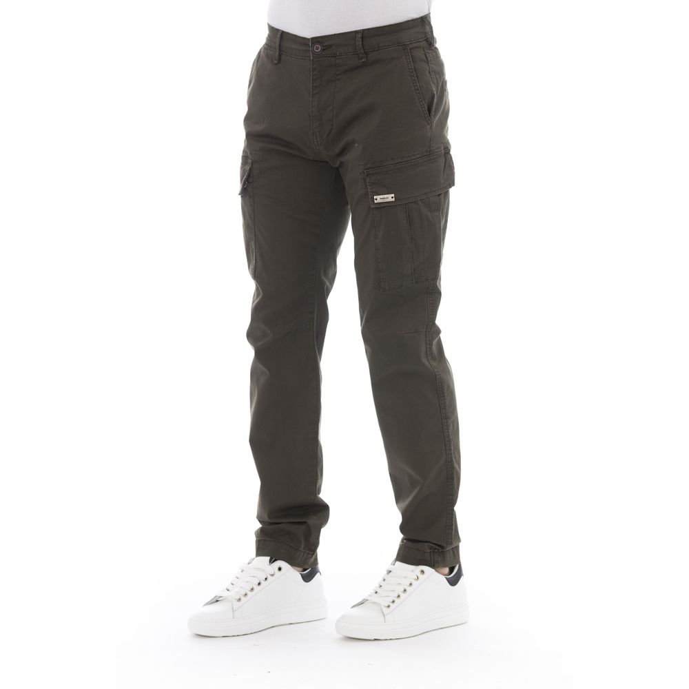 بنطلون كارجو رجالي من Baldinini Trend Army Cotton