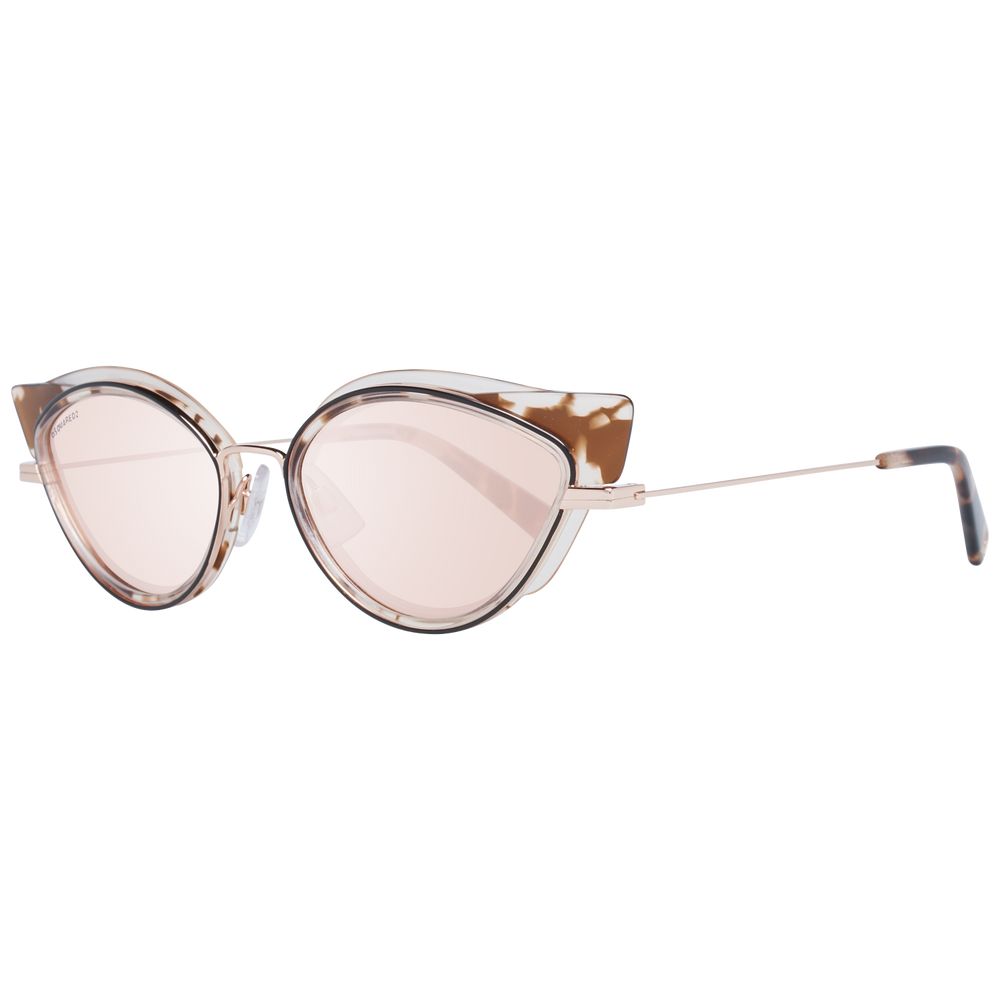 Dsquared² Brown Metal & Plastic Sunglasses - Luxe Marca