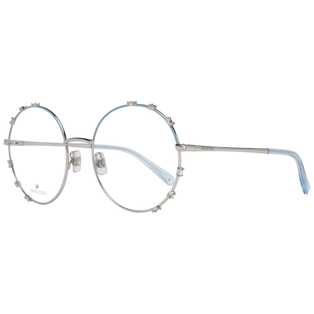Swarovski Blue Metal & Plastic Glasses (Frames) - Luxe Marca