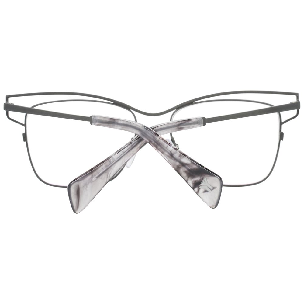 Yohji Yamamoto Gray Titanium Glasses (Frames) - Luxe Marca