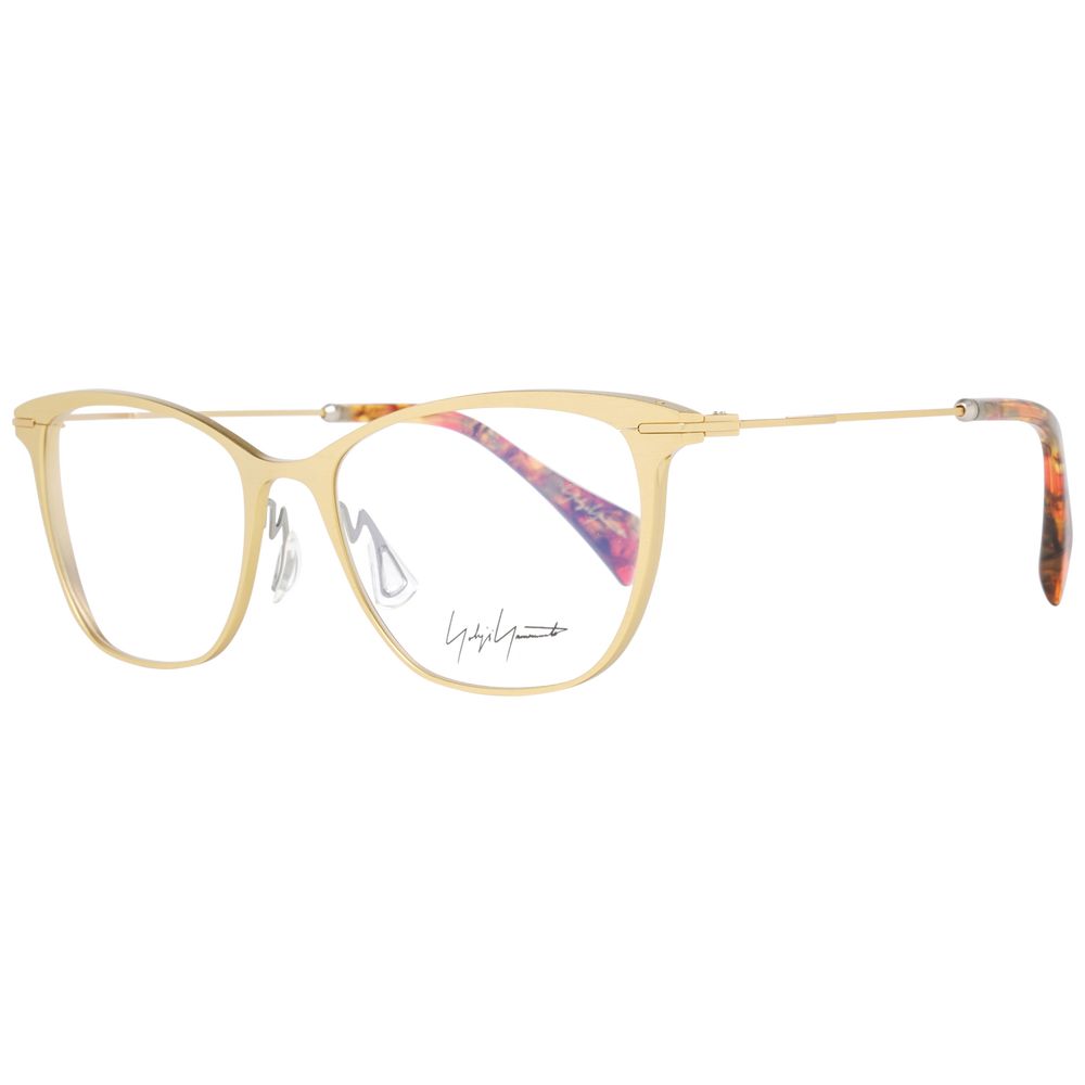 Yohji Yamamoto Gold Metal Glasses (Frames) - Luxe Marca