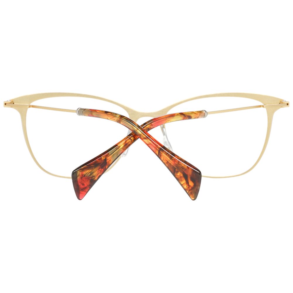 Yohji Yamamoto Gold Metal Glasses (Frames) - Luxe Marca