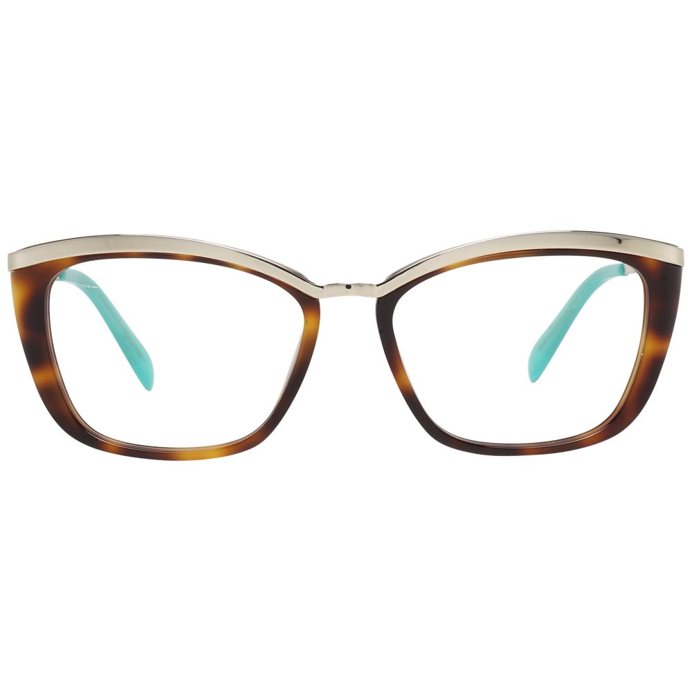 Emilio Pucci Brown Metal & Plastic Glasses (Frames) - Luxe Marca