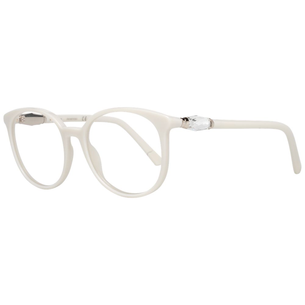 Swarovski White Plastic Glasses (Frames) - Luxe Marca