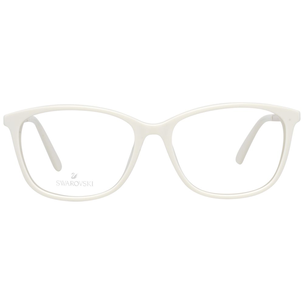 Swarovski White Metal & Plastic Glasses (Frames) - Luxe Marca