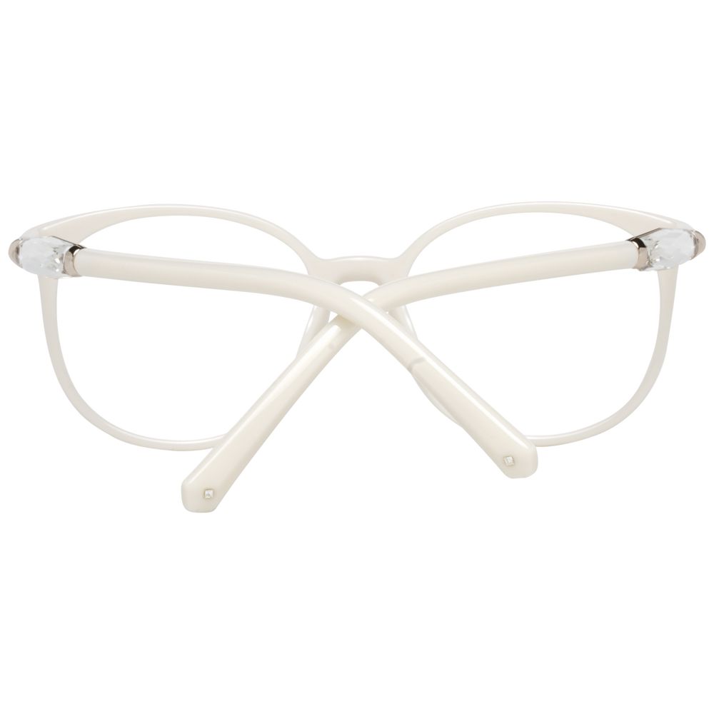 Swarovski White Plastic Glasses (Frames) - Luxe Marca