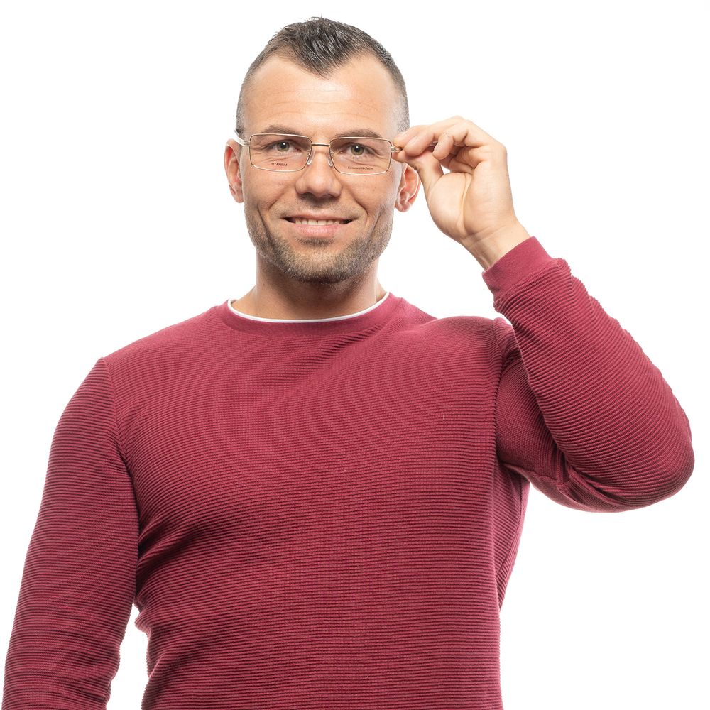 إطار نظارات رجالي ذهبي من إرمينيجيلدو زينيا