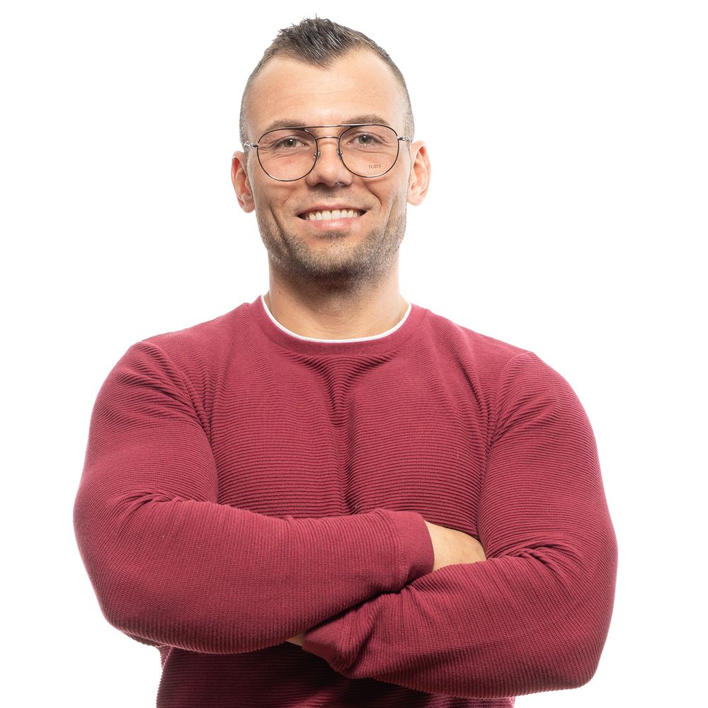 إطار نظارات تودز الفضي للرجال