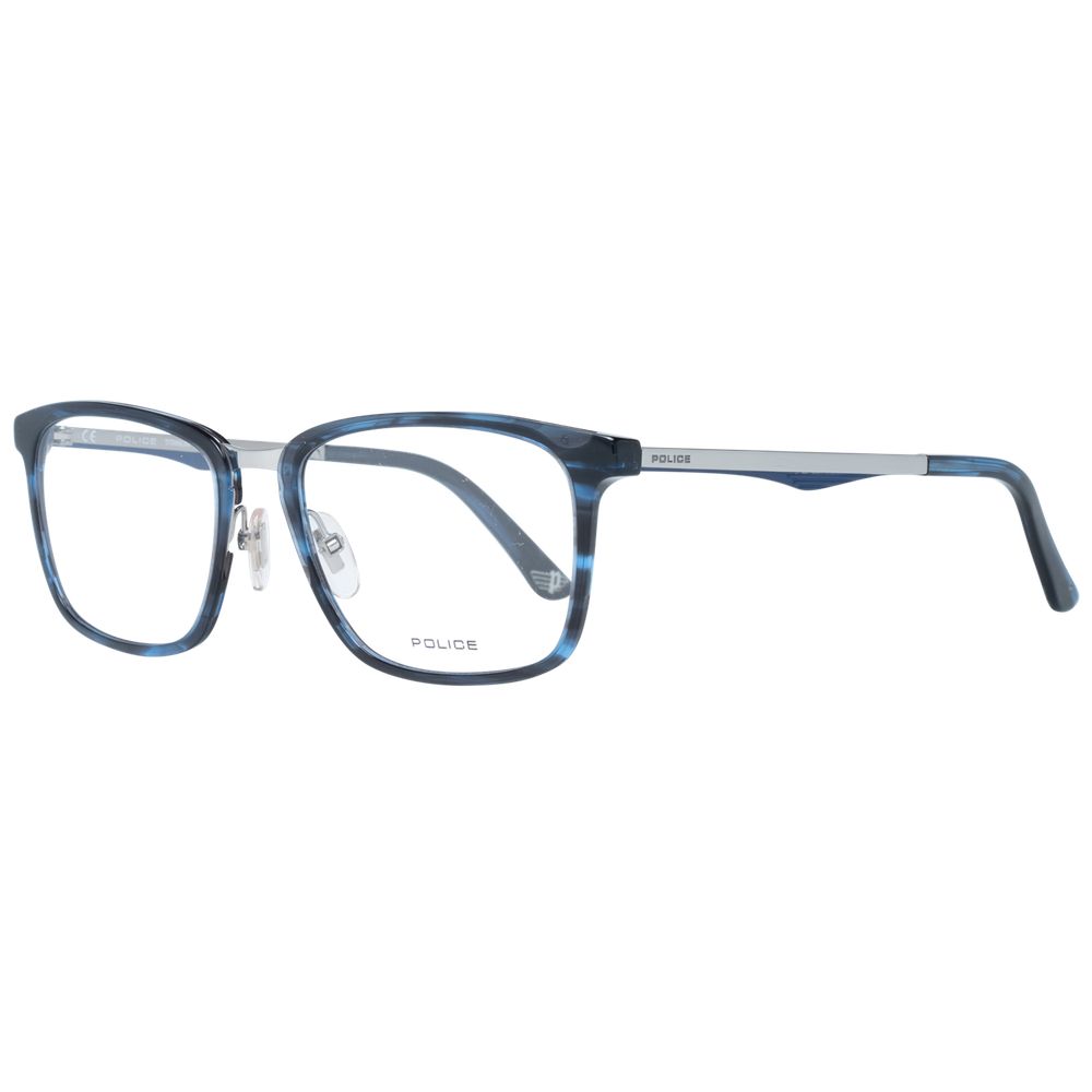 Police Blue Plastic Glasses (Frames) - Luxe Marca