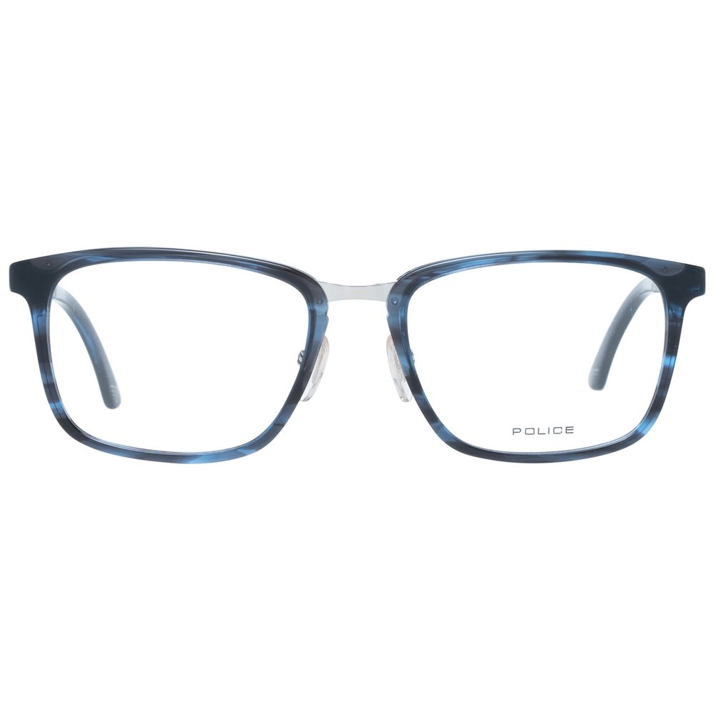 Police Blue Plastic Glasses (Frames) - Luxe Marca