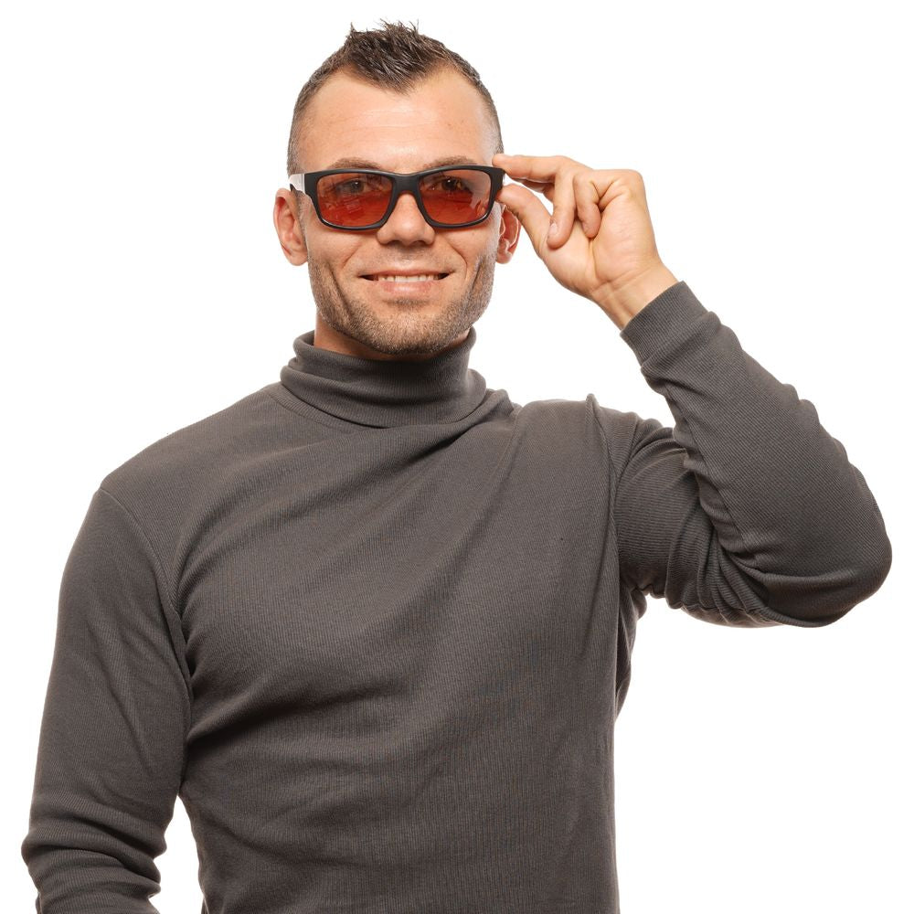 نظارات شمسية بولي سوداء للجنسين