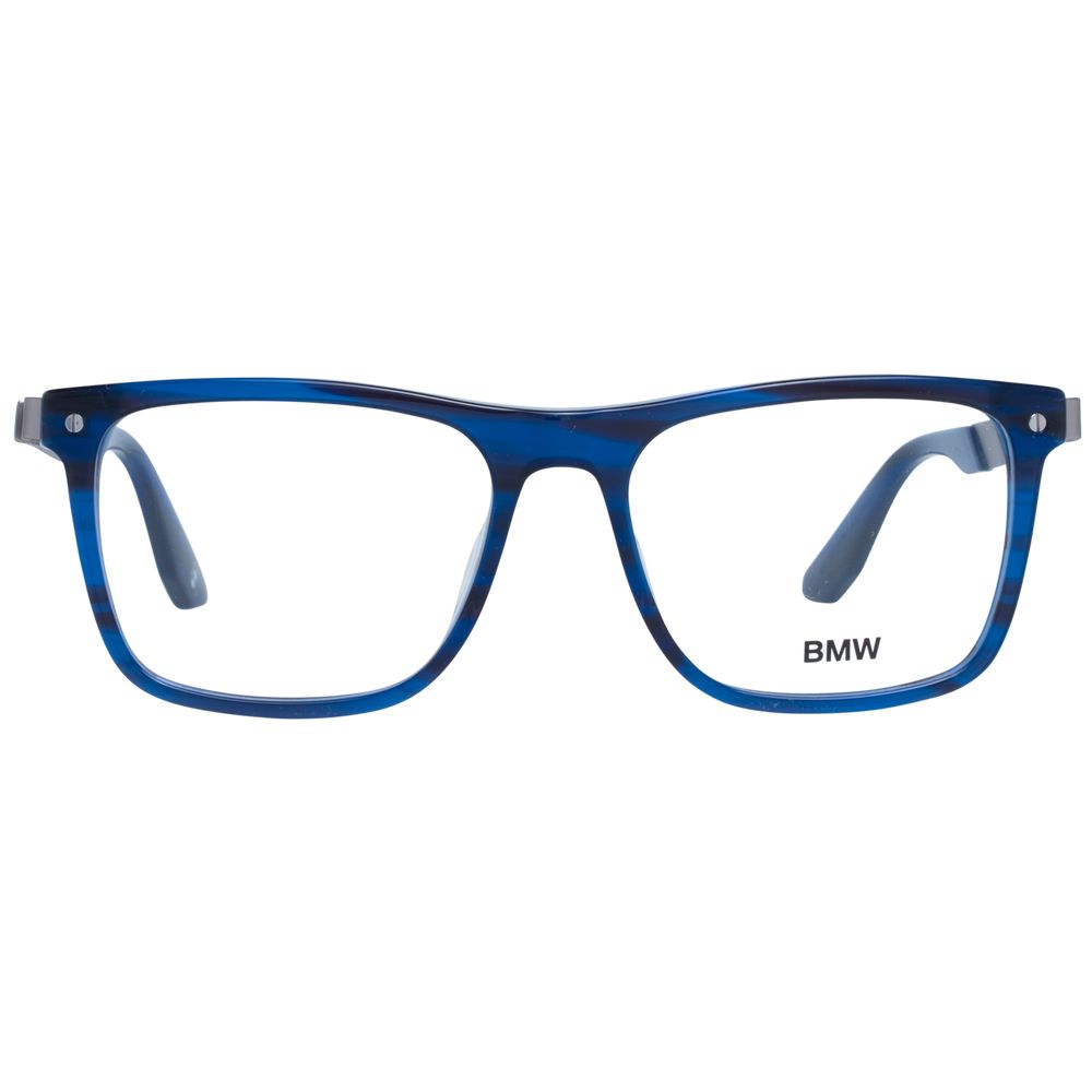 BMW Blue Metal & Plastic Glasses (Frames) - Luxe Marca