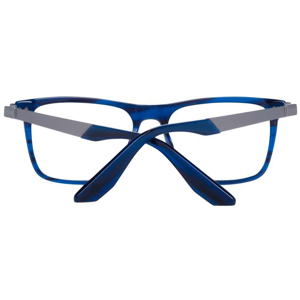BMW Blue Metal & Plastic Glasses (Frames) - Luxe Marca
