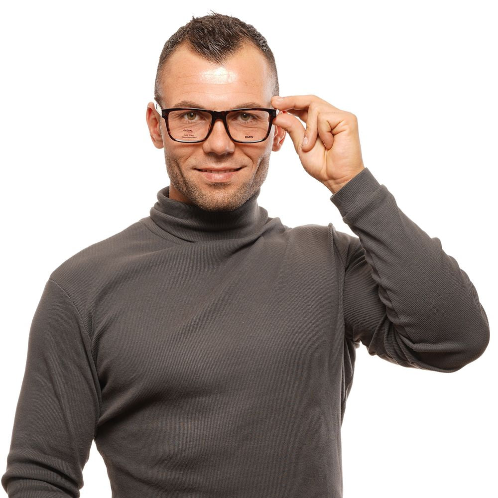BMW Brown Plastic Glasses (Frames) - Luxe Marca