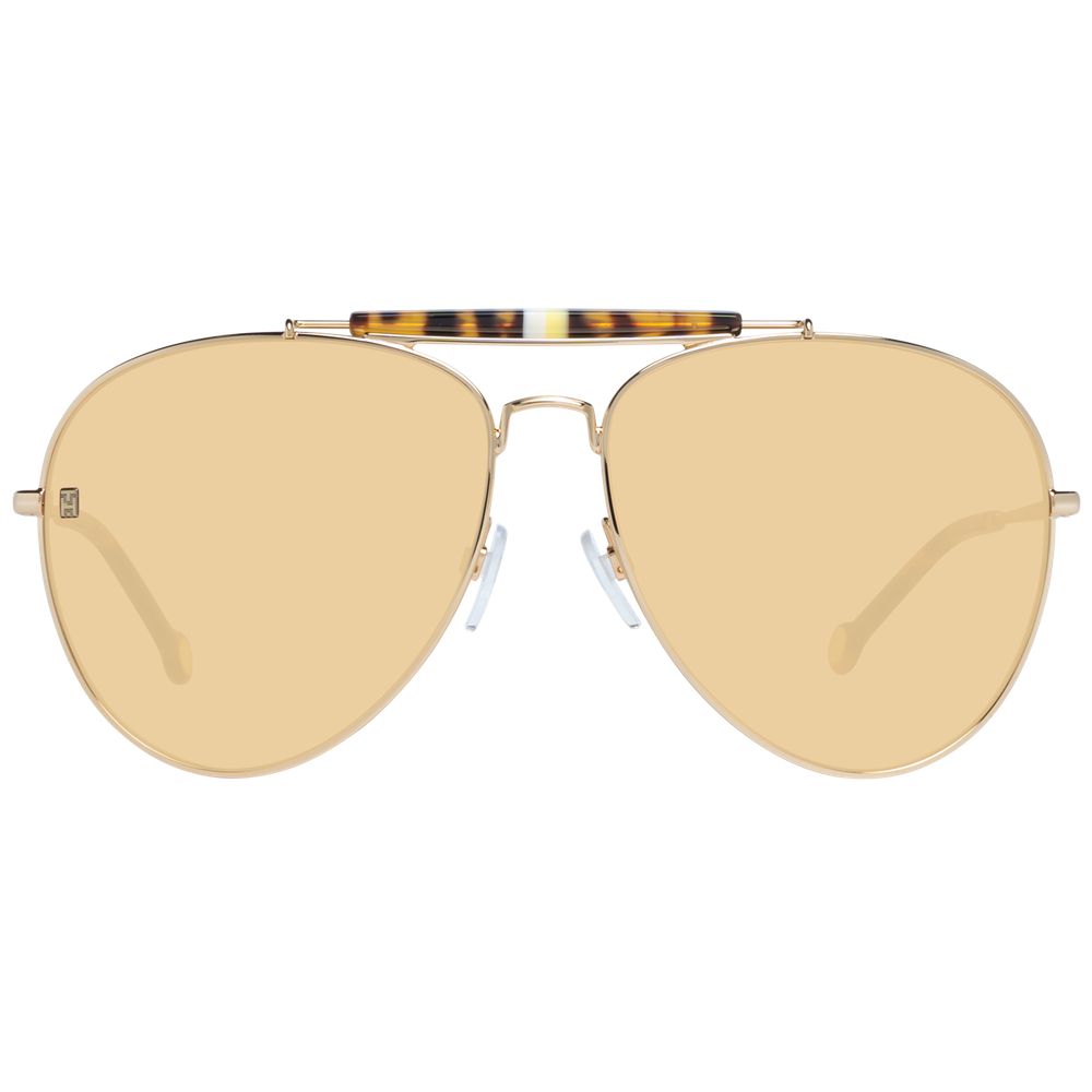 Tommy Hilfiger Gold Metal Sunglasses - Luxe Marca