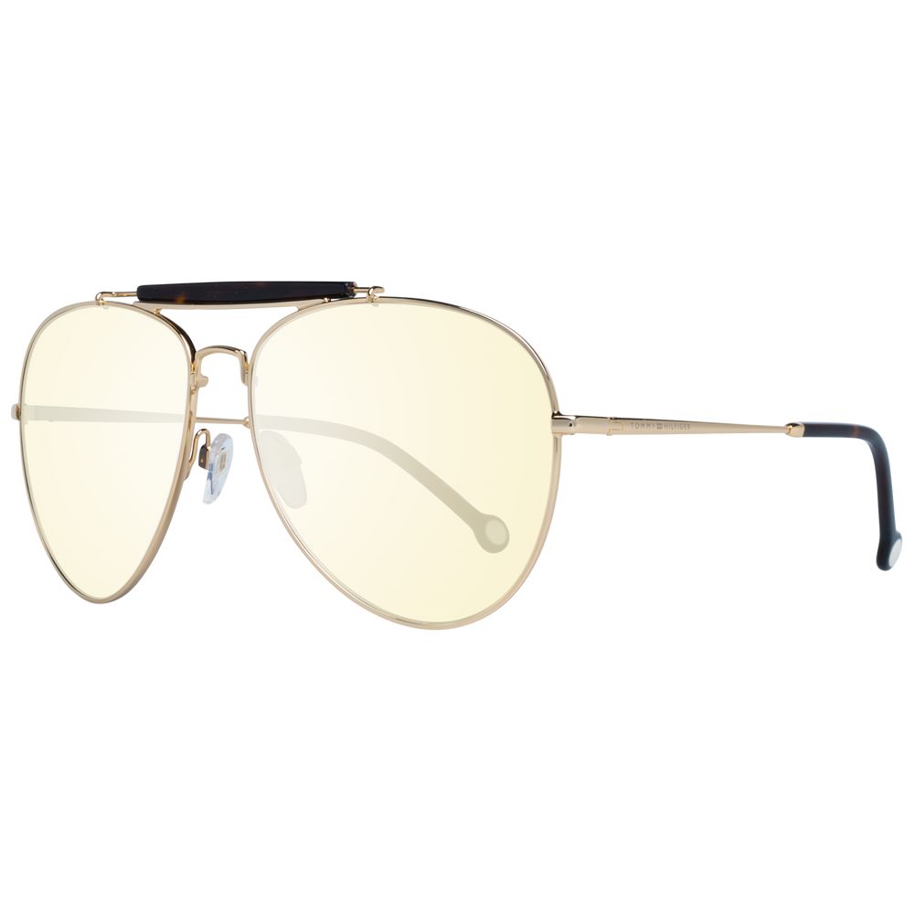 Tommy Hilfiger Gold Metal Sunglasses - Luxe Marca